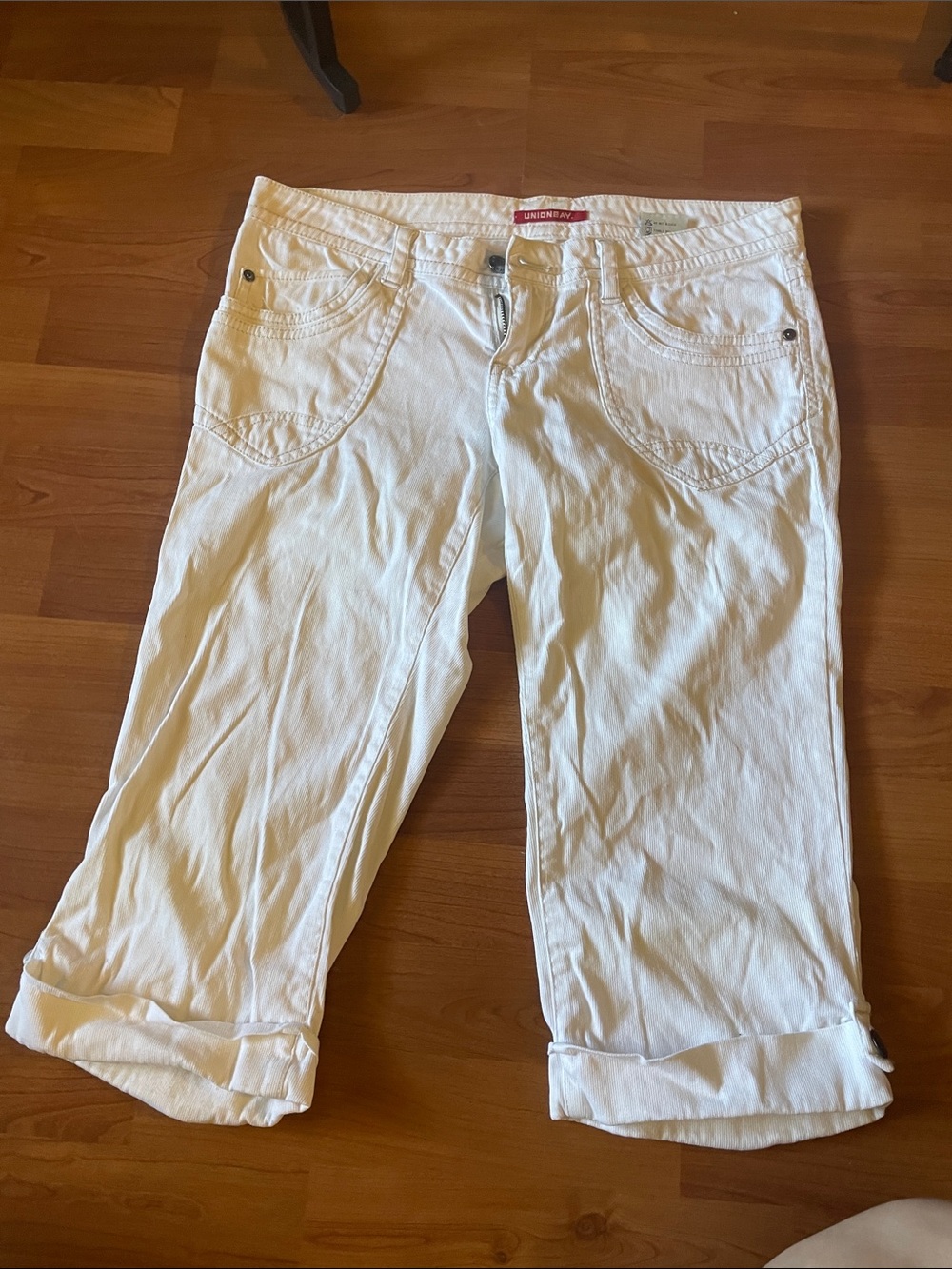 UNIONBAY White Women's Denim Jean Shorts